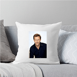 Hugh Laurie is famous for his role in the series House Hugh Laurie Pillows Cover