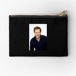 Hugh Laurie is famous for his role in the series House Hugh Laurie Zipper Pouches