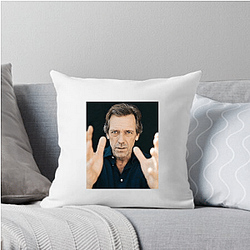 Hugh Laurie's career spans several decades Hugh Laurie Pillows Cover