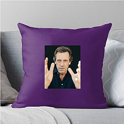 Hugh Laurie's career spans several decades Hugh Laurie Pillows Cover