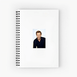 Hugh Laurie is famous for his role in the series House Hugh Laurie Notebook