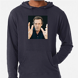 Hugh Laurie's career spans several decades Hugh Laurie Hoodies