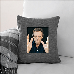 Hugh Laurie's career spans several decades Hugh Laurie Pillows Cover