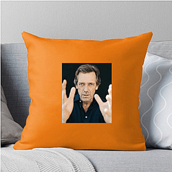 Hugh Laurie's career spans several decades Hugh Laurie Pillows Cover