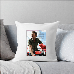 Hugh Laurie is also a blues musician Hugh Laurie Pillows Cover
