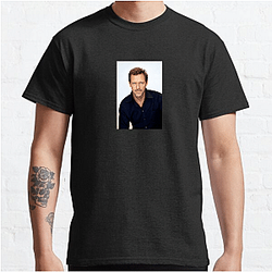 Hugh Laurie is famous for his role in the series House Hugh Laurie T-Shirts