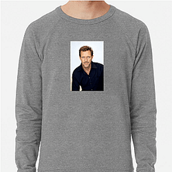 Hugh Laurie is famous for his role in the series House Hugh Laurie Sweatshirts