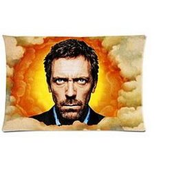 Movie House Md Hugh Laurie Pillowcases Custom 20x30 Two Sides Pillow Case