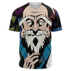 HxH Merch - Isaac Netero Baseball Jersey