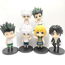 Hunter x Hunter Figures - Anime Hunter x Hunter Figure Killua Zoldyck Gon Freecss Kurapika Hisoka Kulolo Lushilufelu Figurine AL2707