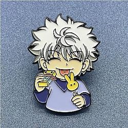 Hunter x Hunter Pins - 1 Pcs New Japan Anime Hunter X Hunter Killua Zoldyck Cosplay Brooch Pin AL2707