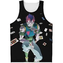 HxH Merch - Hisoka 3D Tank Top New Design No.1