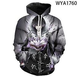 Hunter X Hunter Hoodies - 3D Anime Printed Cotton Blend Hoodie