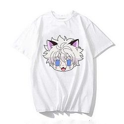 HxH Merch – Zoldyck Killua Cute Cat T-shirt