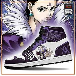 HxH Merch - Hunter X Hunter Chrollo Lucilfer Jordan Sneakers