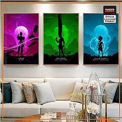 HxH Merch - Hunter x Hunter Wall Art Canvas #02