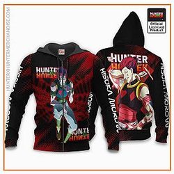 HxH Merch: Hisoka Morow  Custom Hoodie Zipped