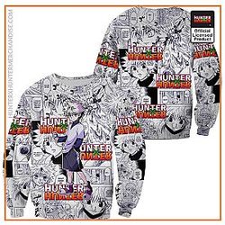 HxH Merch: Zoldyck Killua Manga Sweater
