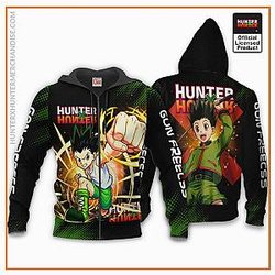 HxH Merch: Gon Freecss  Custom Hoodie Zipped