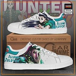 Illumi Zoldyck Skate Shoes Hunter X Hunter