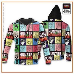 HxH Merch – HxH Character Hoodie