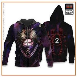 HxH Merch: Feitan Custom Hoodie Zipped