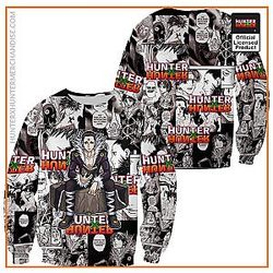 HxH Merch: Chrollo Lucilfer Manga Sweater