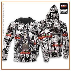 HxH Merch: Chrollo Lucilfer Manga Hoodie