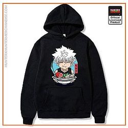 HxH Hoodie - Killua Zoldyck Eats Ramen Hoodie