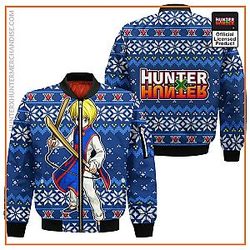 HxH Merch: Kurapika Ugly Christmas Xmas Jacket