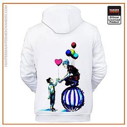 HxH Hoodie - Hisoka Morow White 3D Hoodie