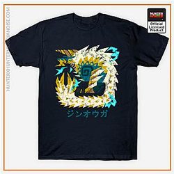 Hunter x Hunter Shirt - Monster Hunter World Iceborne Zinogre Kanji Shirt