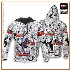HxH Merch: Zoldyck Killua Manga Hoodie