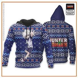 HxH Merch: Zoldyck Killua Ugly Christmas Hoodie Xmas