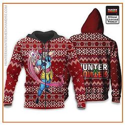 HxH Merch: Hisoka Morow  Zipped Hoodie   Xmas Gift