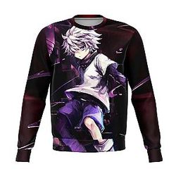 HxH Merch - Killua Zoldyck 3D Sweatshirt No.2
