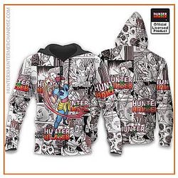HxH Merch: Hisoka Morow  Hoodie Manga