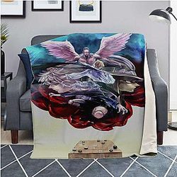HxH Merch - HxH Microfleece Blanket 3D Design No.1