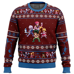 Hunter-x-Hunter Sprites Ugly Christmas Sweater