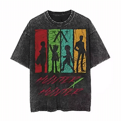 Hunter Shadows PTTT1005 Washed Hunter x Hunter T-Shirts