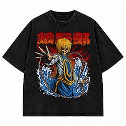 Kurapika Vintage PTTT0809 Washed  Hunter x Hunter T-Shirts