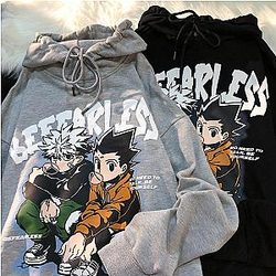 Hunter X Hunter - Killua Zoldyck Hisoka 90s Cotton Blend Hoodie