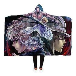 HxH Merch - Hunter X Hunter 3D Hooded Blanket New Style