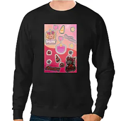 Iamsanna Sweatshirts - Sticker Moody Collage Edition