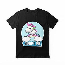Rainbow Unicorn Adopt Me NTMD0307 IamSanna T-Shirt