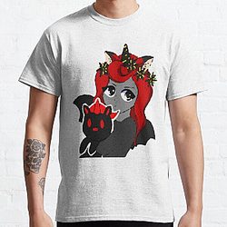 Iamsanna Unicorn Twins, Moody Classic T-Shirt RB1409