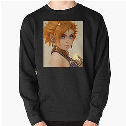 Ice Spice AnimeDigital Anime  Pullover Sweatshirt RB1608