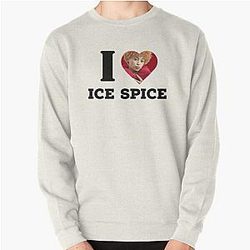 I LOVE ICE SPICE Pullover Sweatshirt RB1608