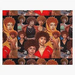 Ice Spice collage poster tribute design 2022 Jigsaw Puzzle RB1608