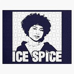 Ice Spice rapper illustration  Jigsaw Puzzle RB1608